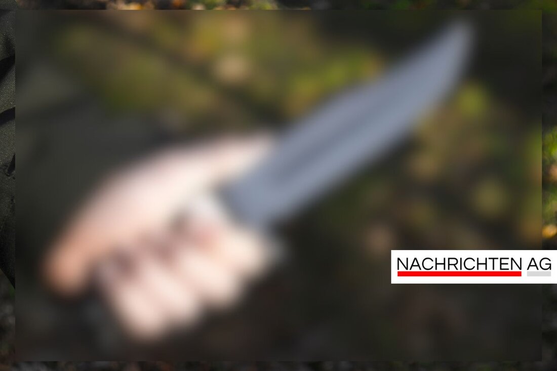 Bundespolizei sichert in der Nacht zum 23. Juni 2025 am Dresdner Hauptbahnhof ein verbotenes Messer mit 13,5 cm Klinge.