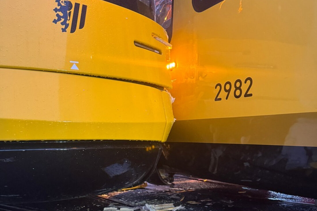 Am 14. Oktober 2025 kam es in der Leipziger Straße zu einem Zusammenstoß zweier Straßenbahnen, wobei sechs Personen verletzt wurden.