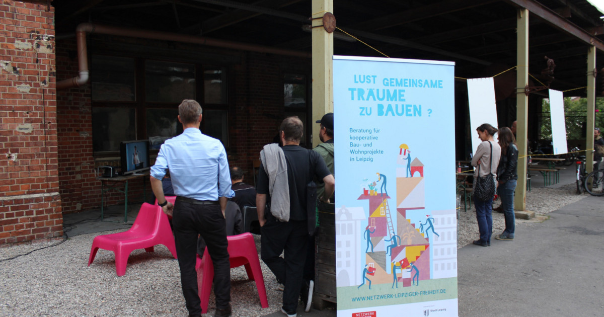 Beratung zu Wohnprojekten zum Konzeptverfahren für kooperativen und bezahlbaren Wohnraum in Werk 2 – Stadt Leipzig