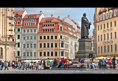 Deutschlands Dresden und Leipzig
