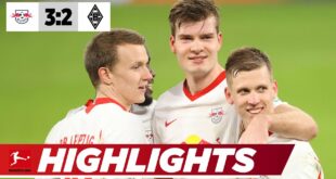 Danke an Sörloth!  Last-Minute-Sieg gegen Gladbach |  Leipzig - Gladbach 3: 2 |  Highlights |  Bundesliga
