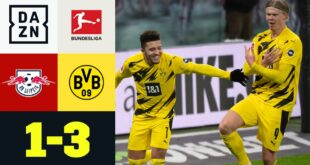 Double Haaland sichert dem BVB große Punkte: RB Leipzig-Borussia Dortmund 1: 3 |  Bundesliga |  DAZN