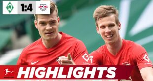 Großer Klaps für Bremen von Sörloth & Co. |  Bremen - Leipzig 1: 4 |  Highlights |  Bundesliga