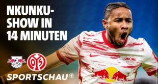 RB Leipzig - 1. FSV Mainz 05 Highlights Bundesliga, 18. Spieltag |  Sport zeigen