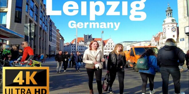 Leipzig |  Rundgang Leipzig, Deutschland 2022 |  Wandern in Leipzig 2022