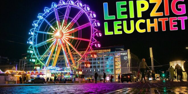 Leipzig leuchtet - eine Reise durch die Nacht