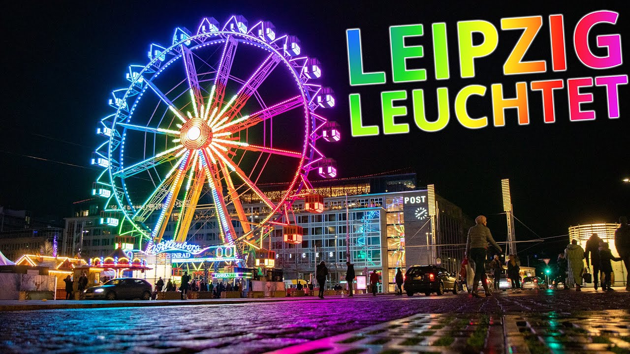 Leipzig leuchtet - eine Reise durch die Nacht