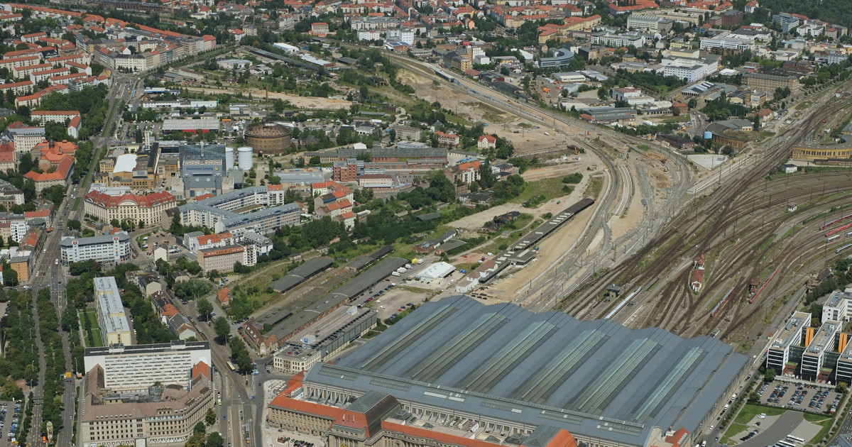 Eutritzscher Freiladebahnhof: Stadtrat gibt grünes Licht