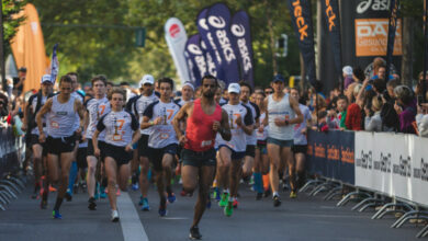 Straßensperrungen während der Sportveranstaltung SportScheckRUN Leipzig