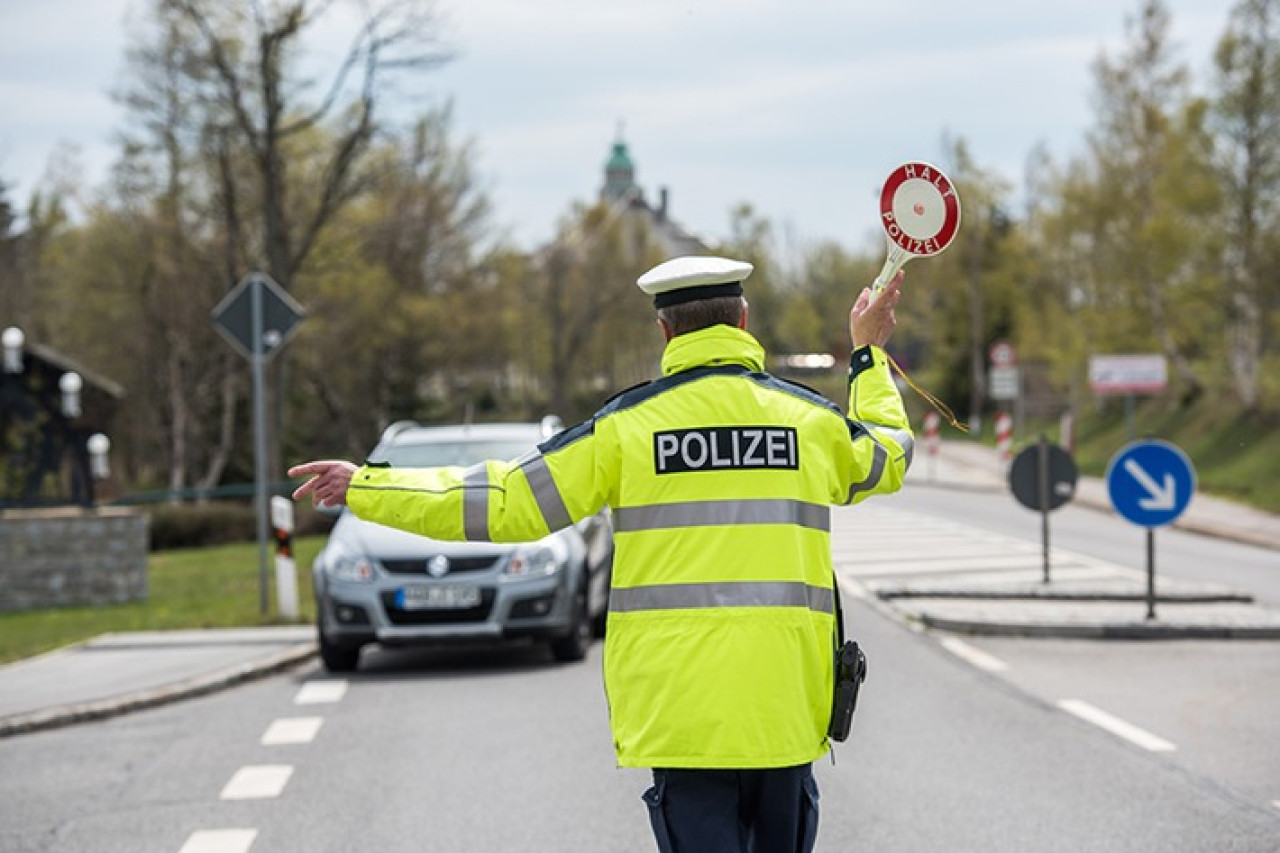 Lettischer Fahrer ohne Erlaubnis am Grenzübergang Bad Muskau geschnappt!