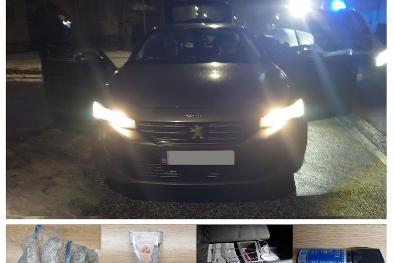 Grenzübertritt eskaliert: Drogen, Waffen und Bargeld bei Kontrolle sichergestellt!