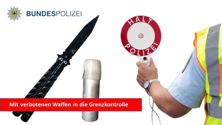 Waffenschmuggel am Grenzübergang: Bargeld für Autokauf gefährlich!